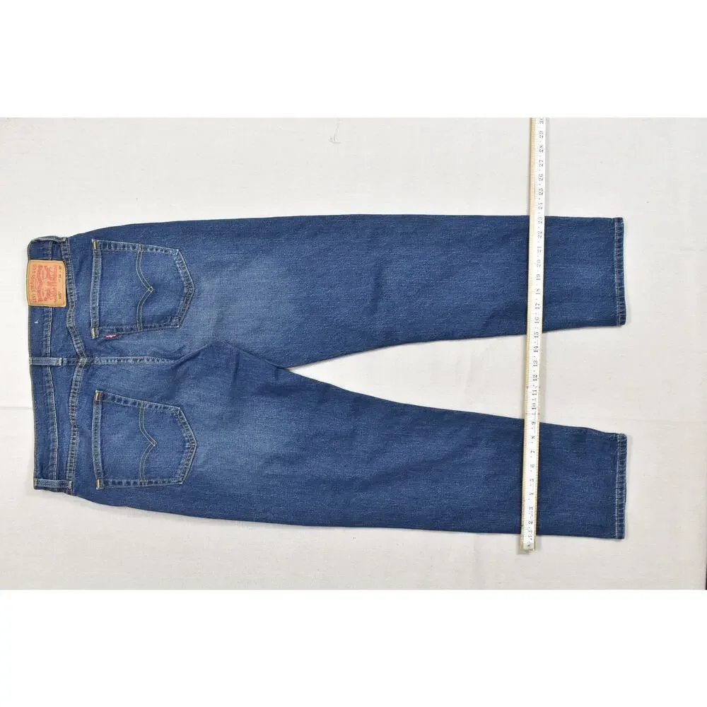 NEW Levi's 505 Regular Fit Stretch Blue Jeans Men's Size 34x30 Straight Leg